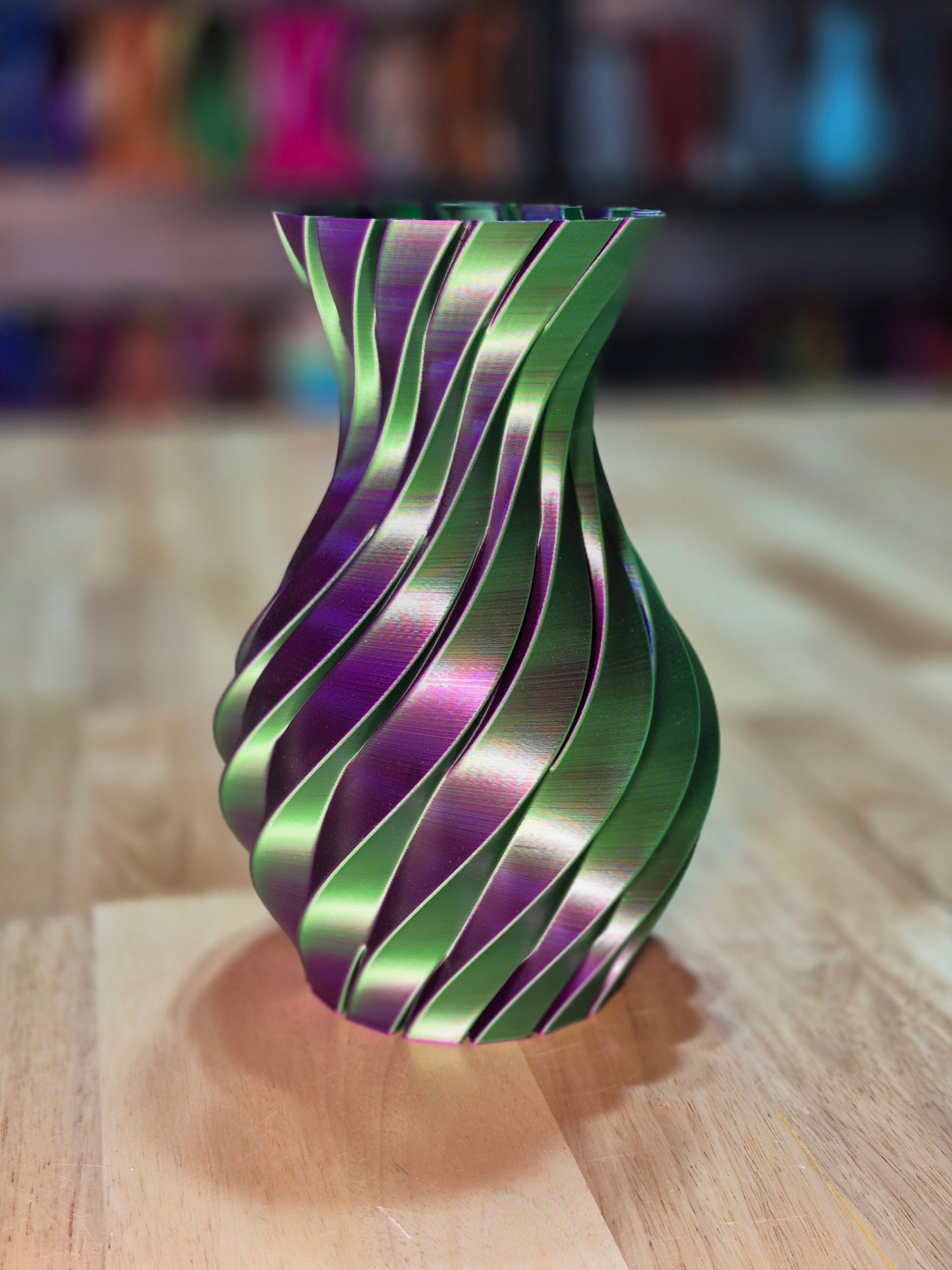 Twisting pillars